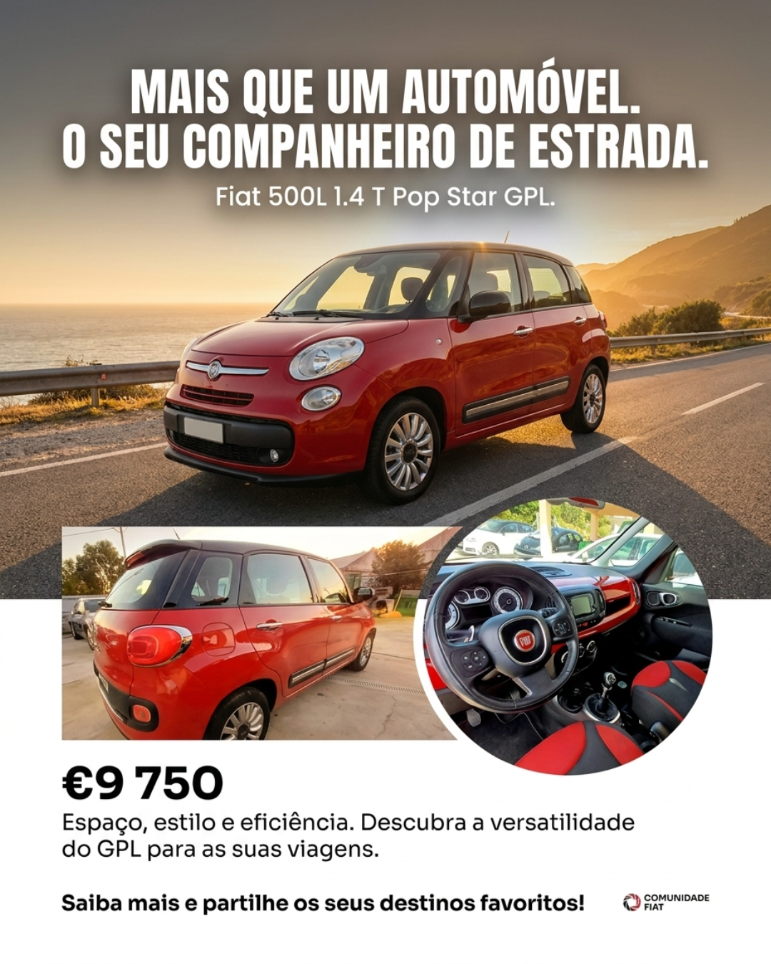 Fiat 500L 1.4 T Pop Star GPL